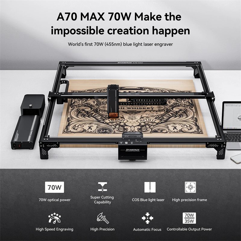 Atomstack-A70-Max-70W-Desktop-CNC-Lasergravurmaschine-mit-Autofokus-fuumlr-Metall-Acryl-und-Holz-850-2022588-1